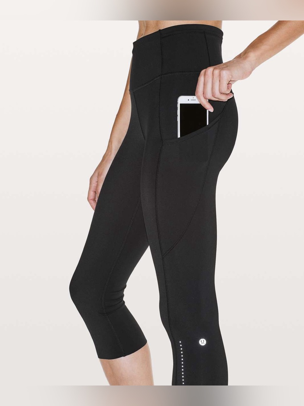 Lululemon Fast & Free Crop II *Nulux 19"